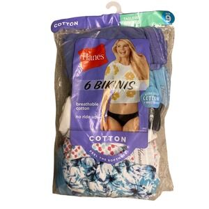 Hanes Tagless 6 bikinis